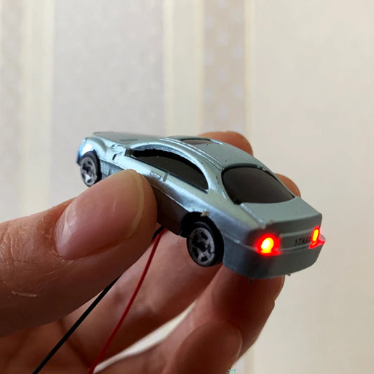 Scale Model Cars with LED Lighting