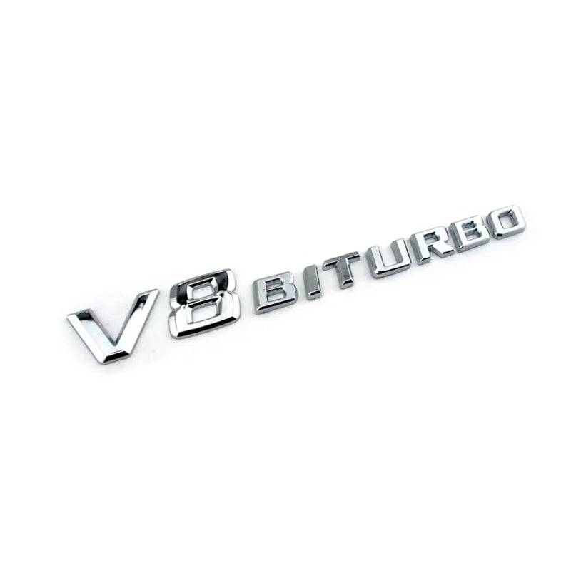 V8 Biturbo エンブレムバッジデカール