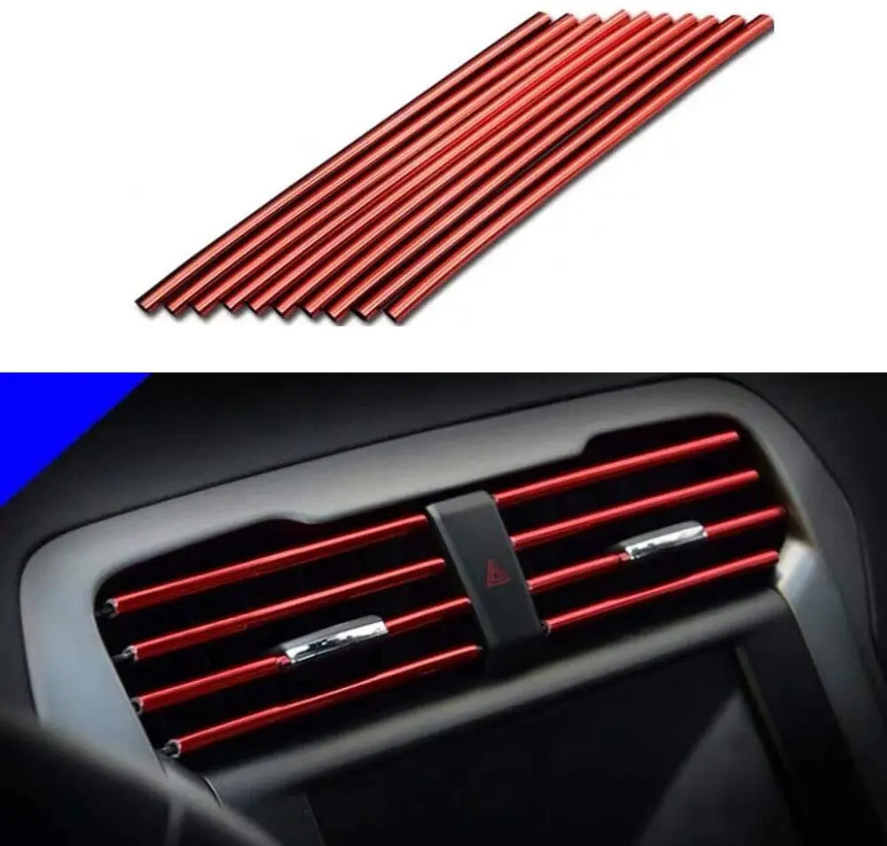 Bandes de garniture de ventilation de la voiture