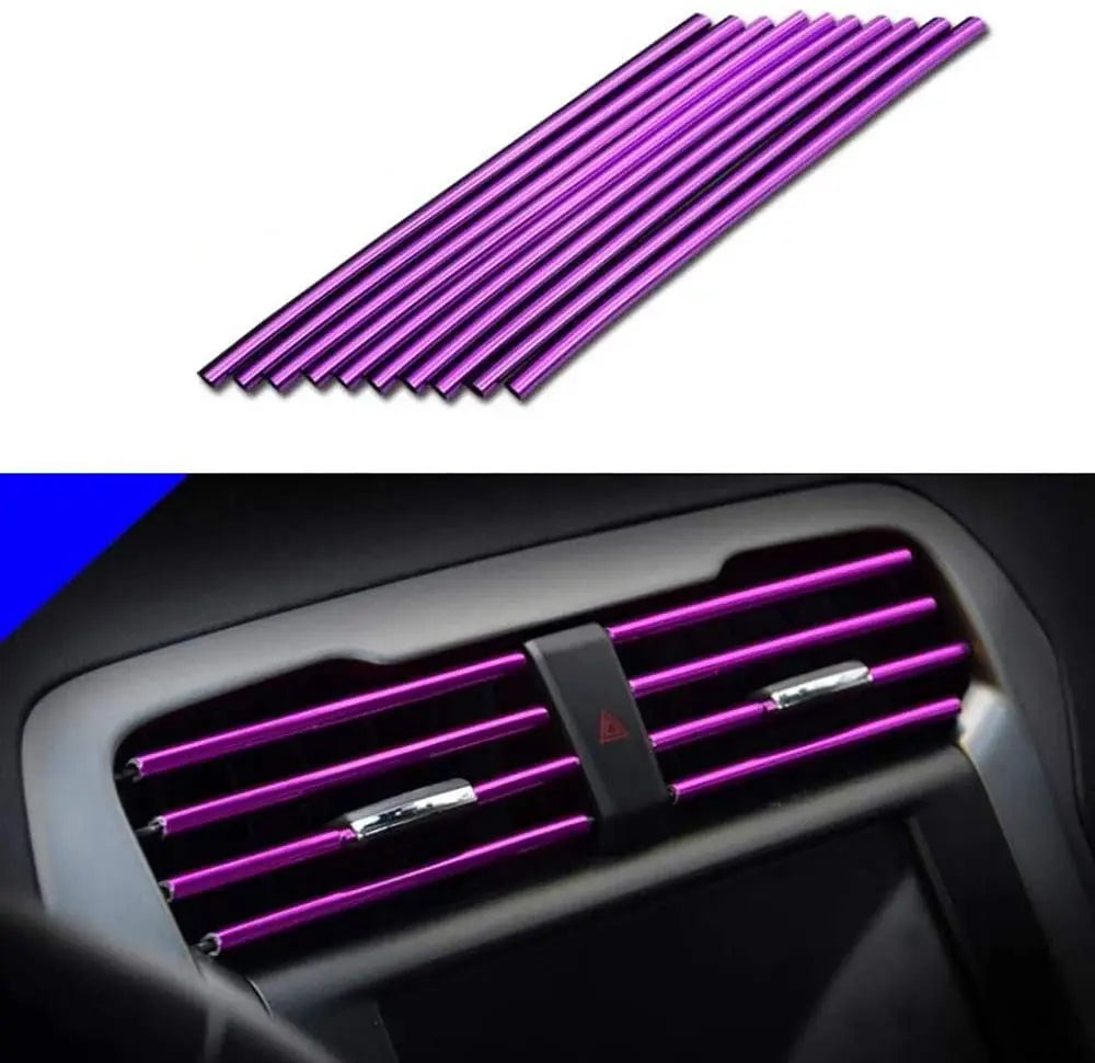 Bandes de garniture de ventilation de la voiture