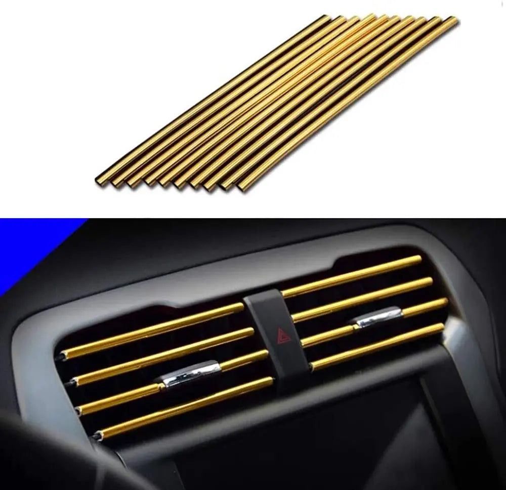 Bandes de garniture de ventilation de la voiture
