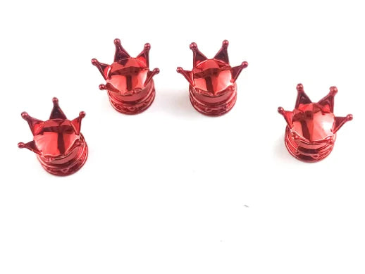 Crown-Shaped Valve Caps