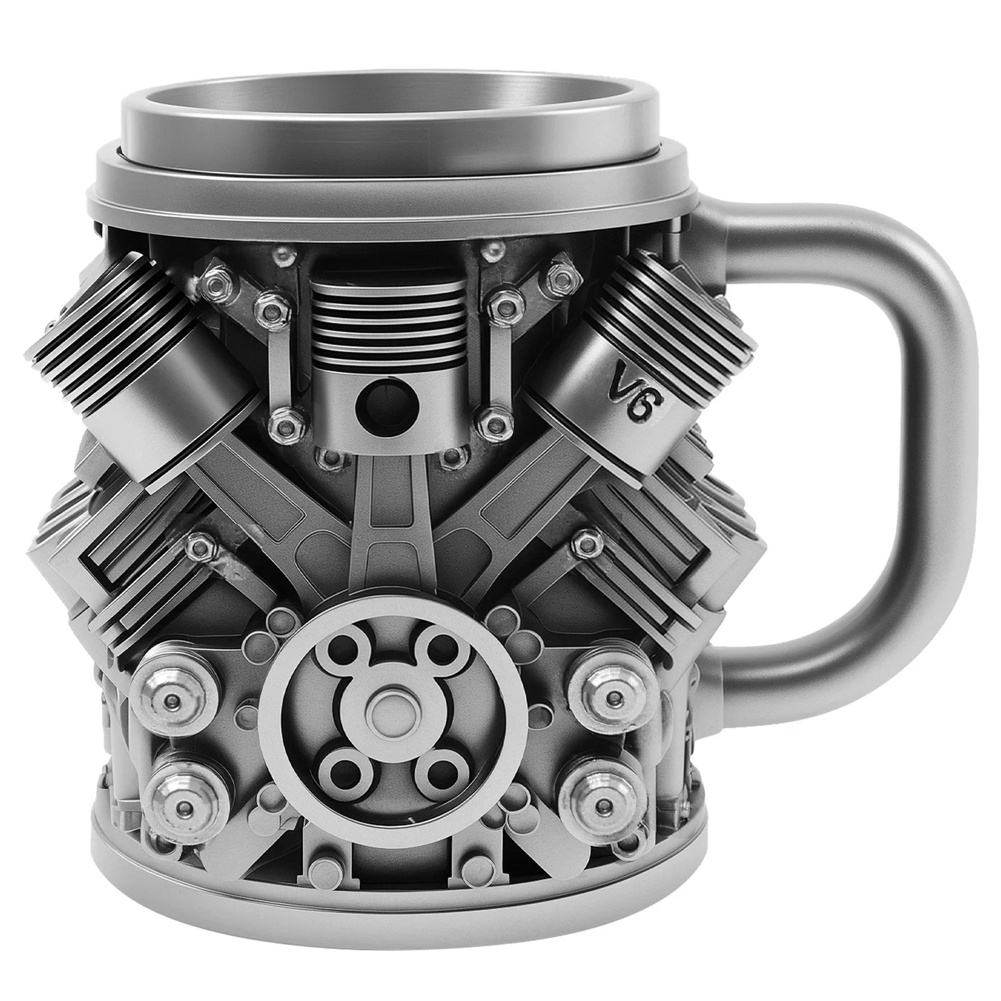 V8 Engine Mug
