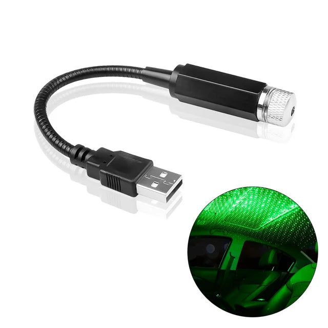 USB Star Projector Interior Car