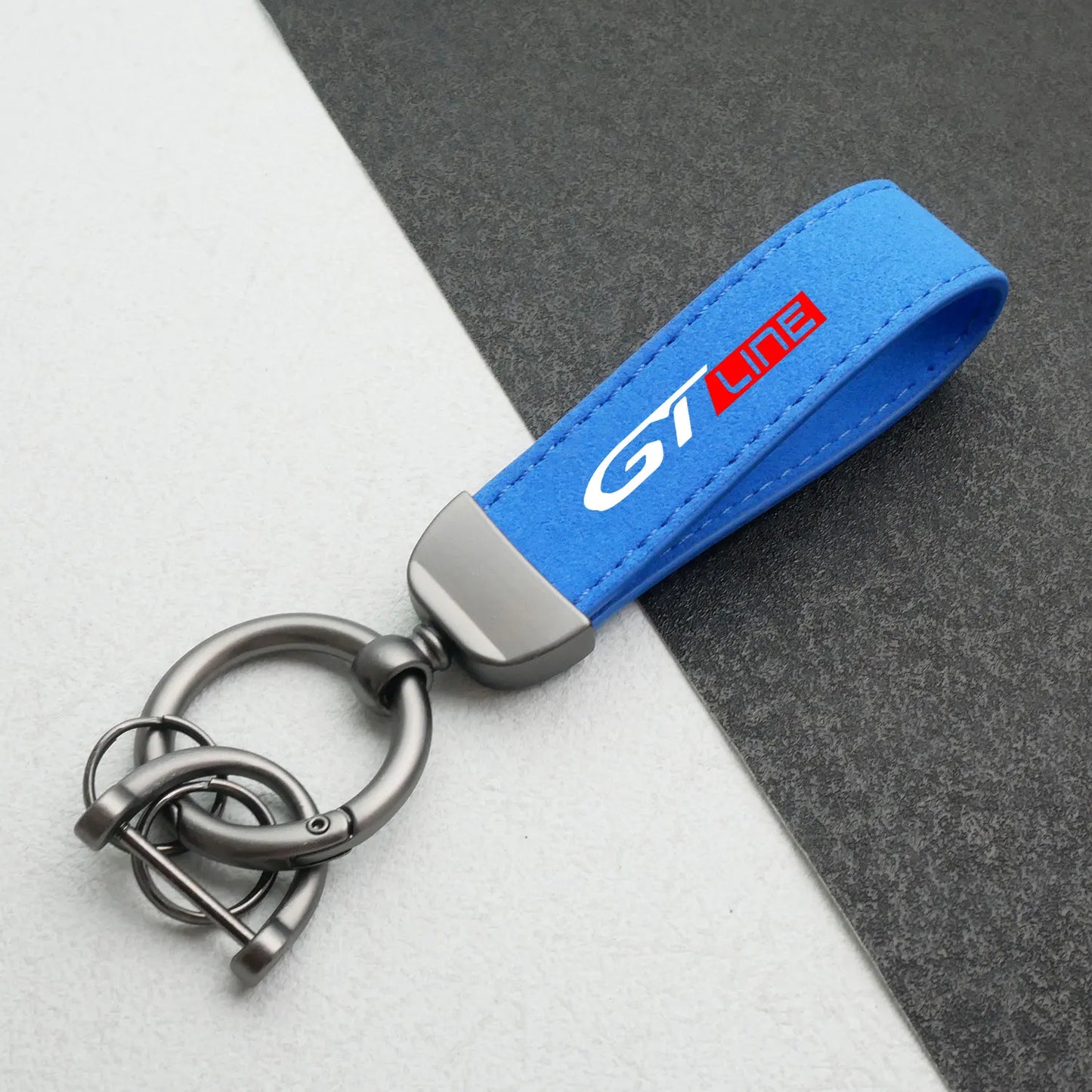 GT Leather Keychain