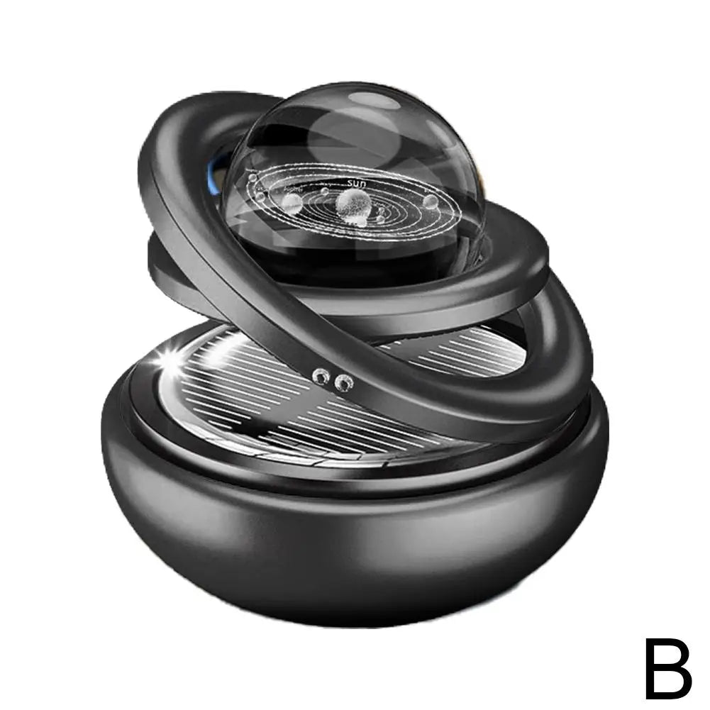 Solar Powered Rotating Car Air Freshener