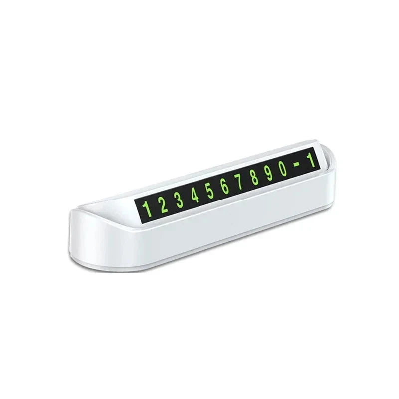 Car Temporary Parking Number Plate