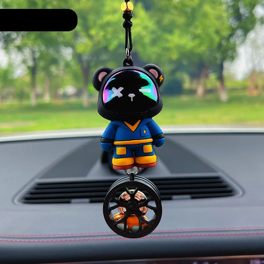 Stylish Bear Car Charm