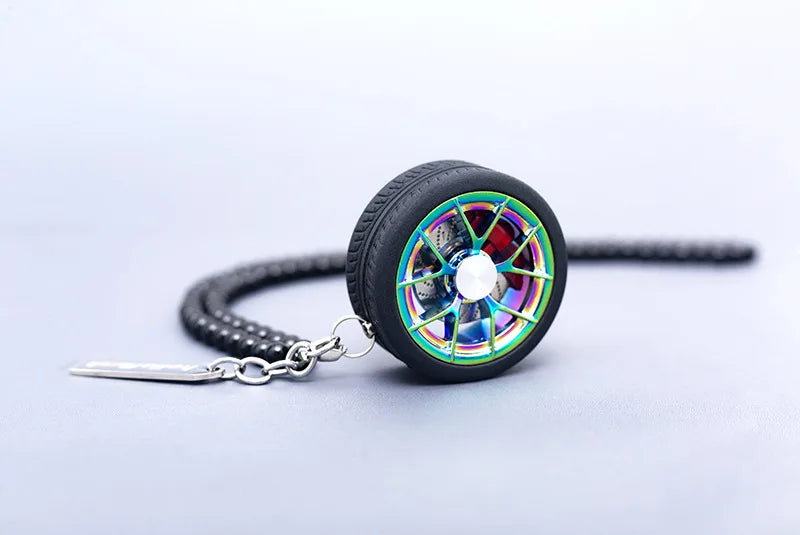 Wheel Rim Car Charm