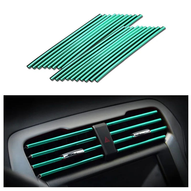 Bandes de garniture de ventilation de la voiture