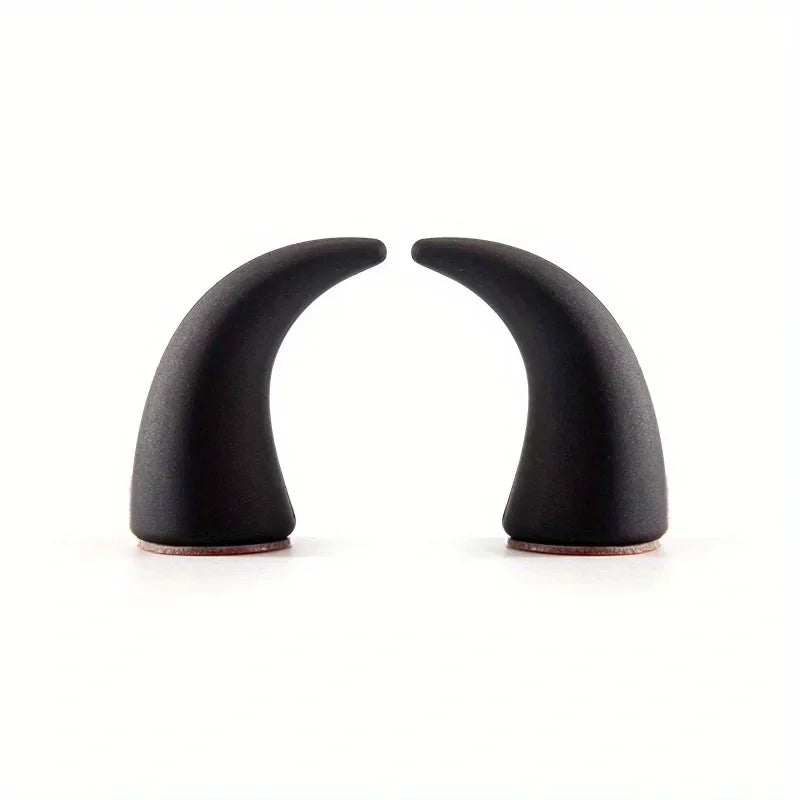 Cute Devil Car Decor 2Pcs Soft Silicone