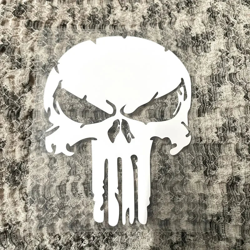 Punisher Skull Car Sticker