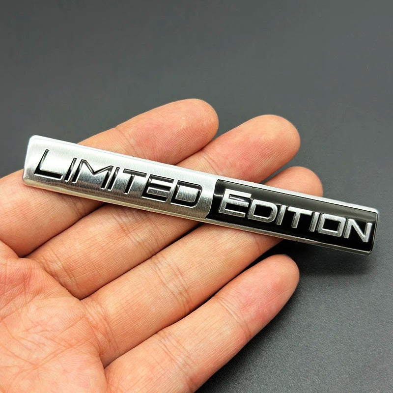Limited Edition Color Emblem Badge