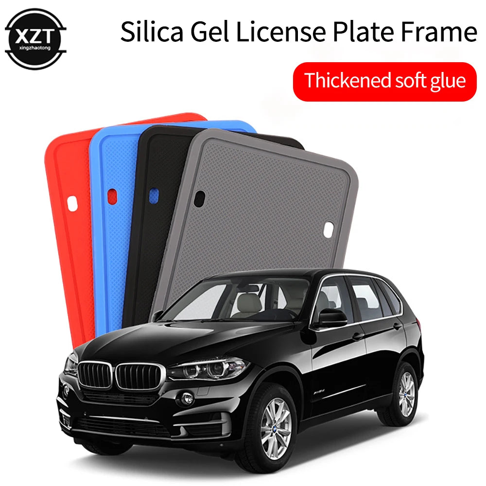Silica Gel License Plate Frame