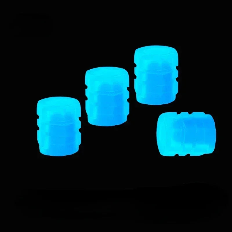 Glowing Tire Valve Caps