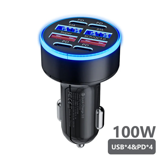 6-Port Fast Car Charger