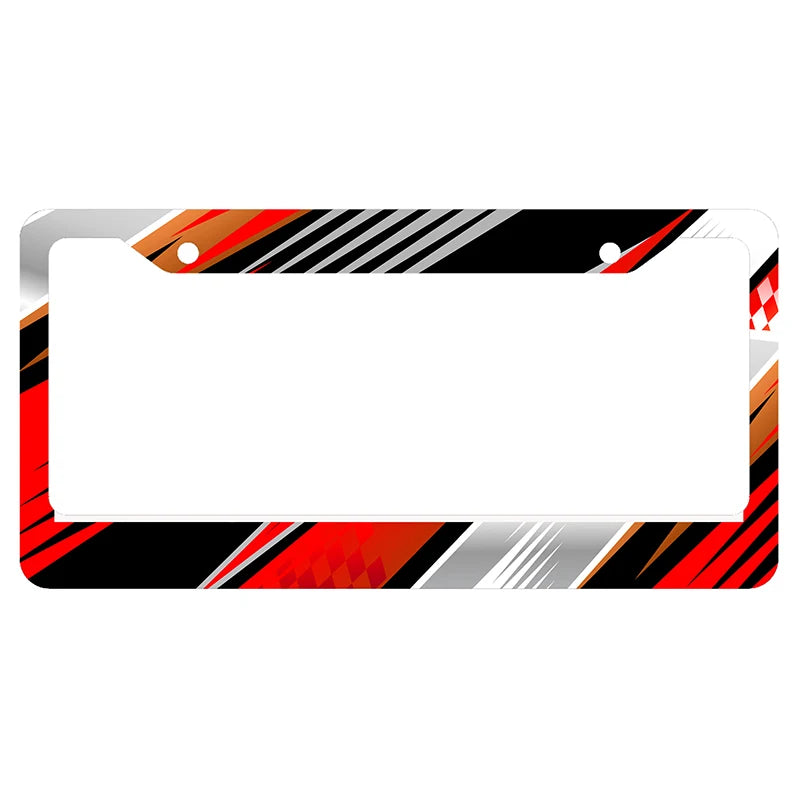 Racing-Inspired License Plate Frames