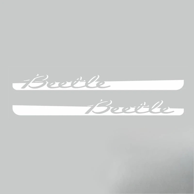 2PCS Car Door Side Skirt Sticker Beetle