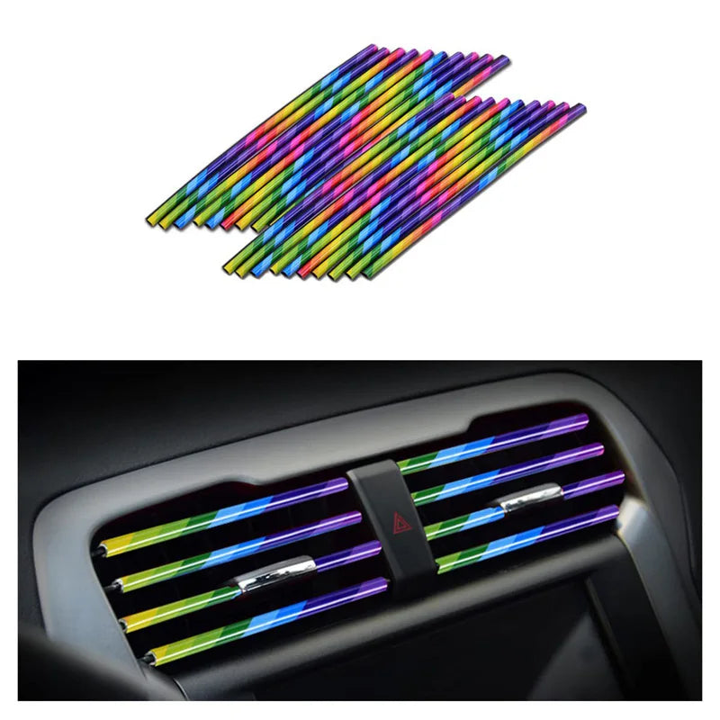 Bandes de garniture de ventilation de la voiture