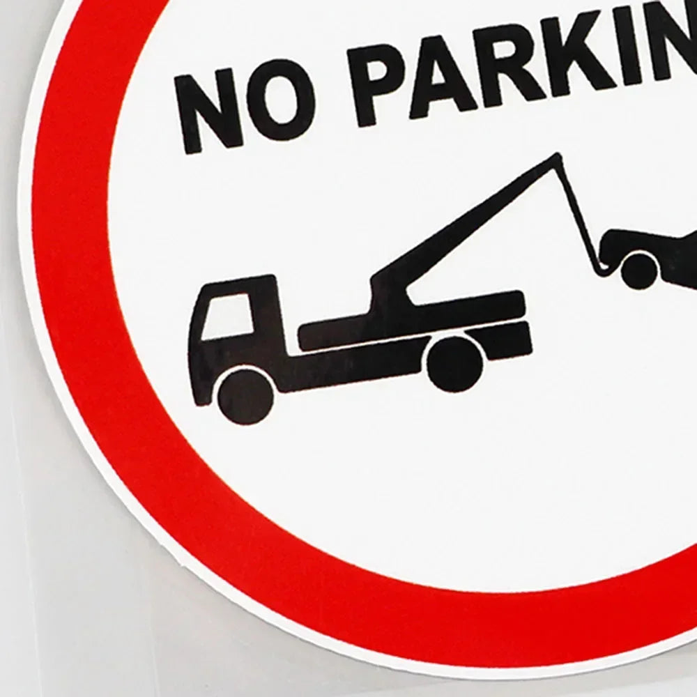 Sem estacionamento adesivos carro