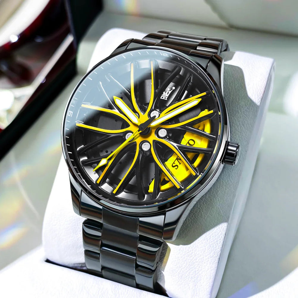 Sport Wheel-Inspired Watch