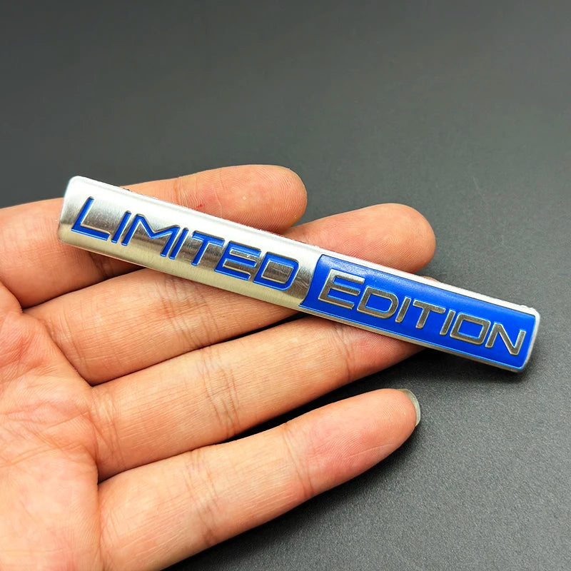 Limited Edition Color Emblem Badge