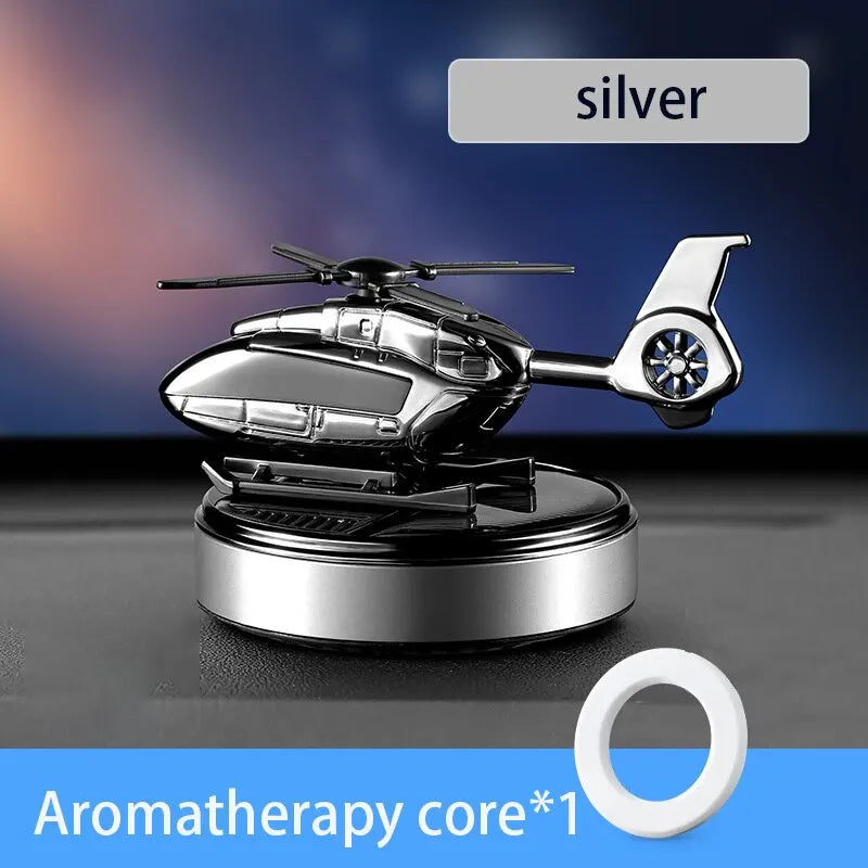 Solar Helicopter Car Air Freshener