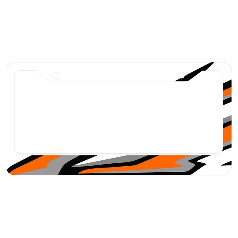 Racing-Inspired License Plate Frames