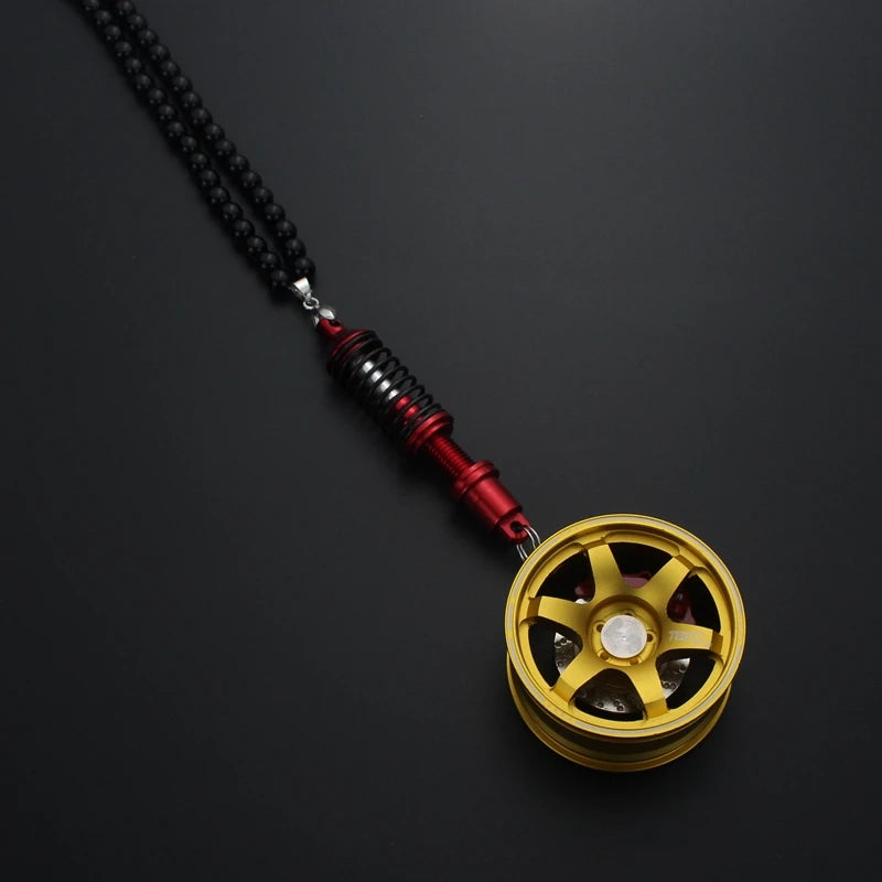 Coilover Wheel Car Charm