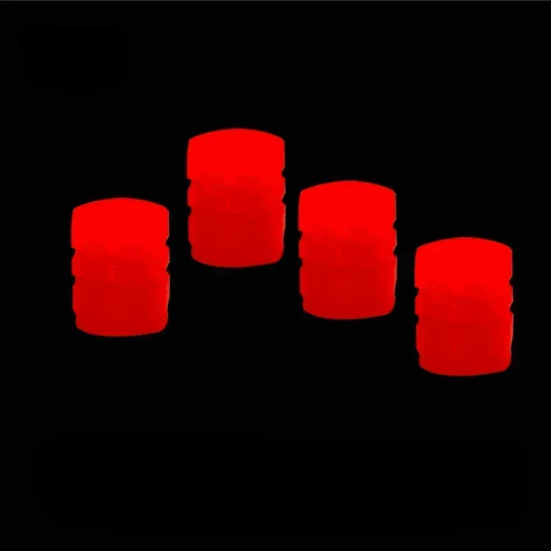 Glowing Tire Valve Caps