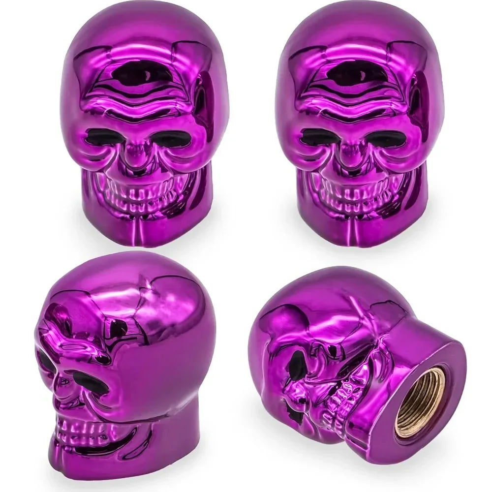 Skull Valve Caps