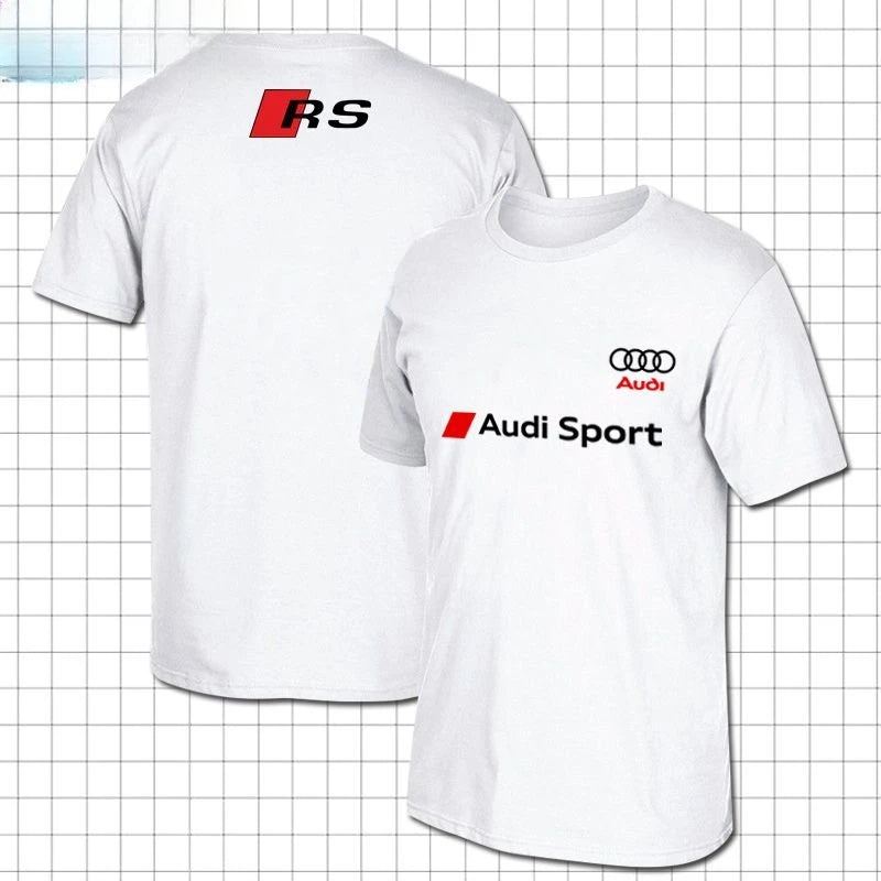 Camisa de manga curta de algodão RS
