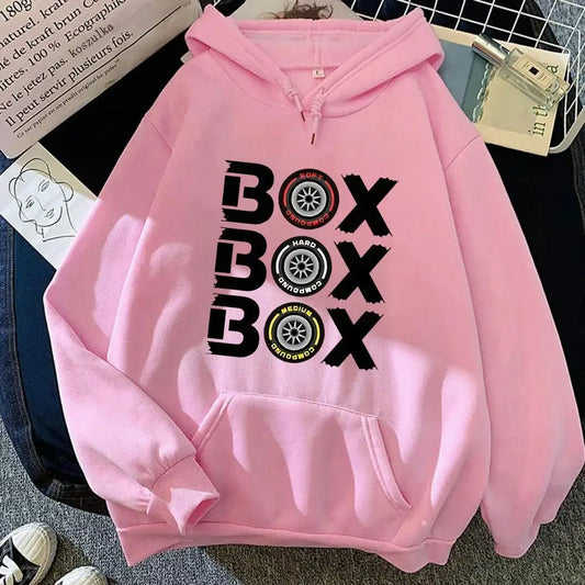 F1 Box Printed Hoodie