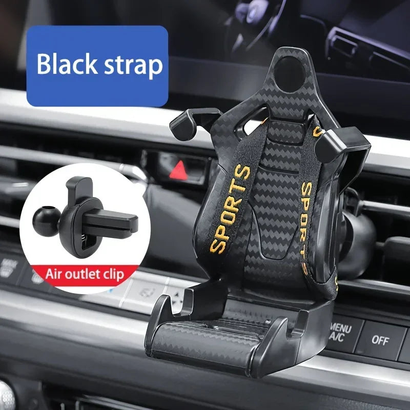 Sport Car Seat Phone Holder