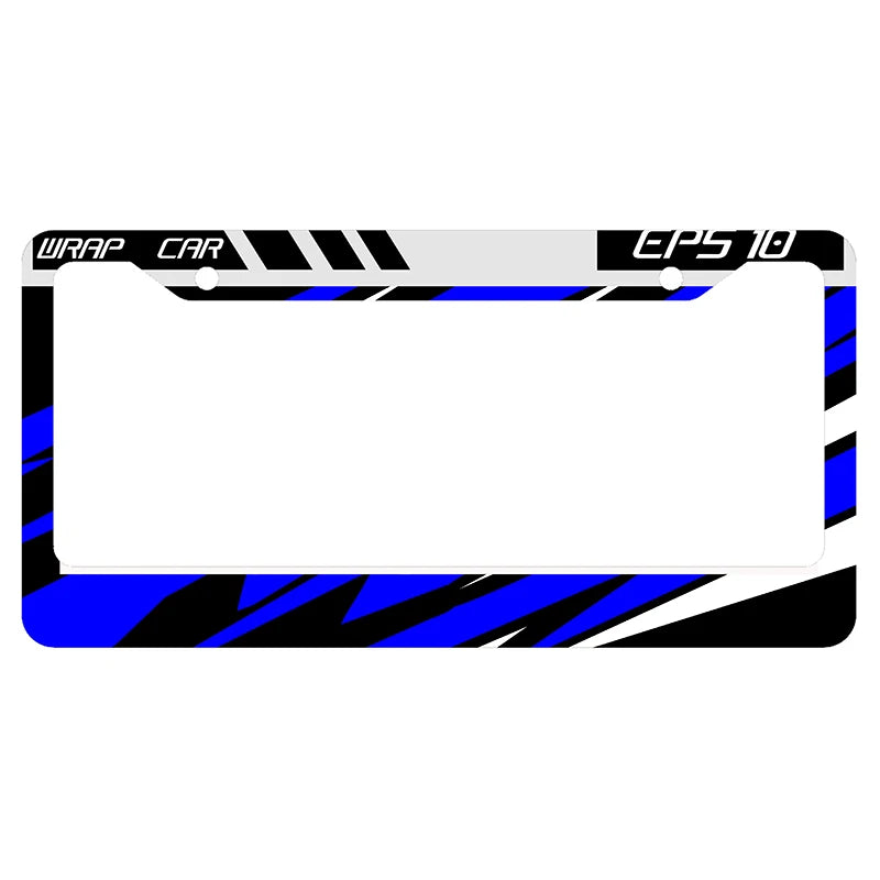 Racing-Inspired License Plate Frames