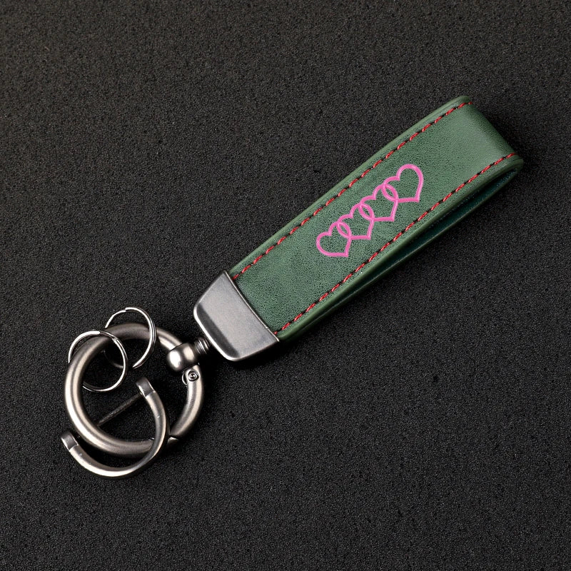 Keychain in pelle di lusso