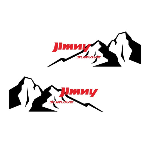JIMNY Car Mountain Stickers