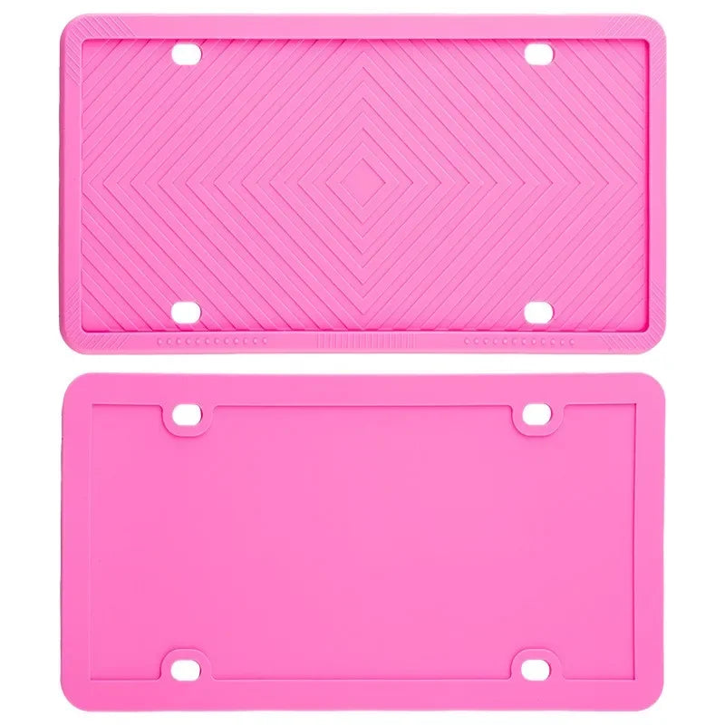 Silicone License Plate Frame 2-Pack