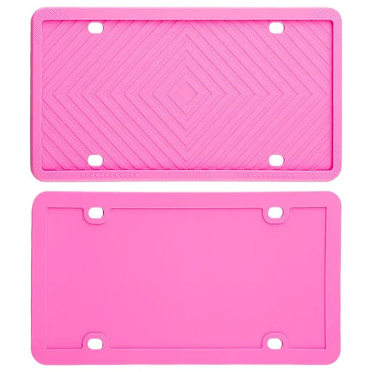 Silicone License Plate Frame 2-Pack