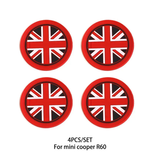 Union Jack Car Cup Holder Coasters