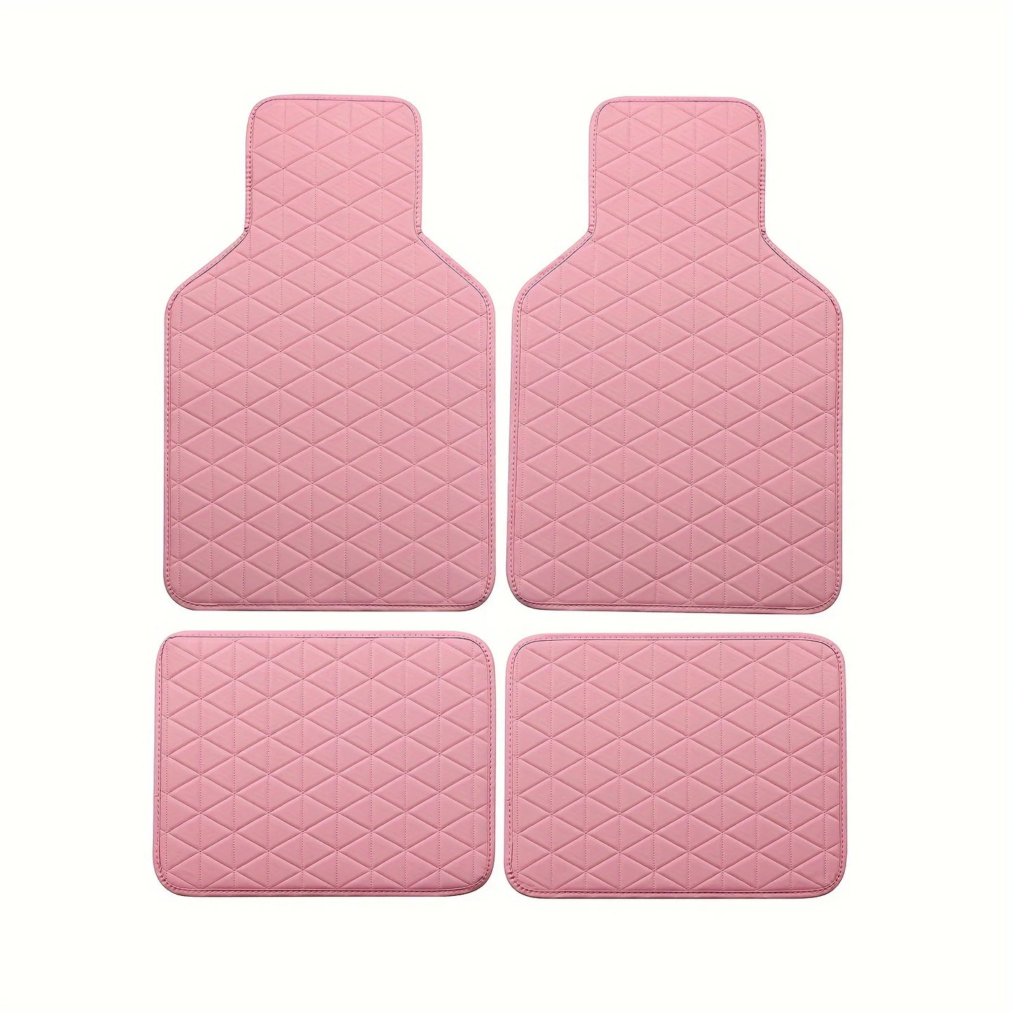 Luxury PU Leather Car Floor Mats