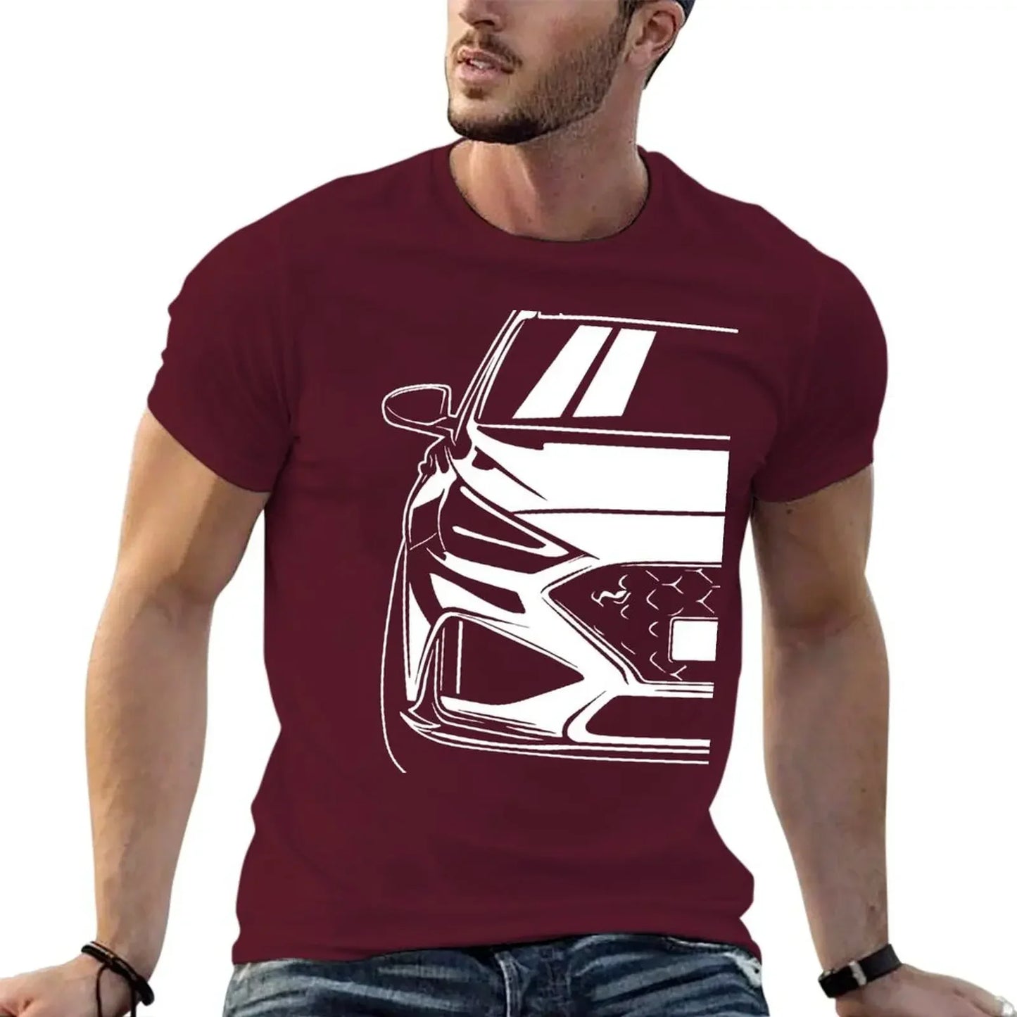 Sport Car Graphic T-Shirt