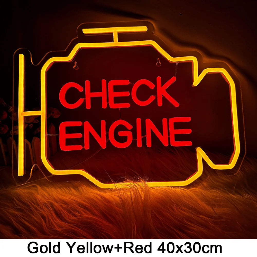 Garage Neon Sign LED Light
