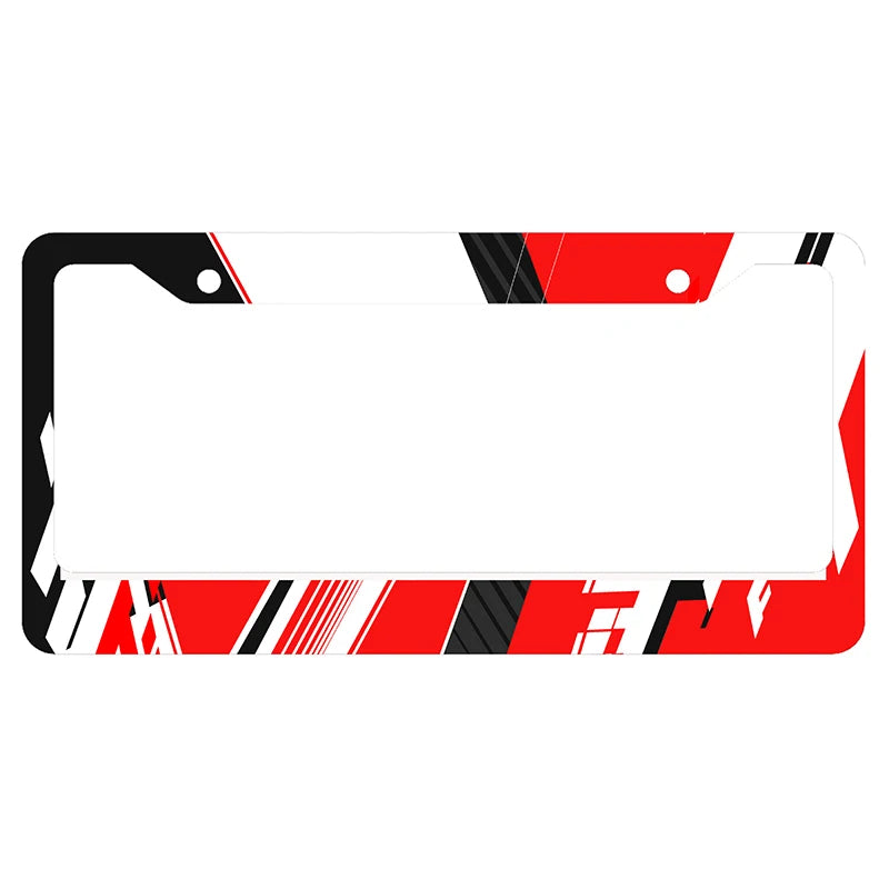 Racing-Inspired License Plate Frames