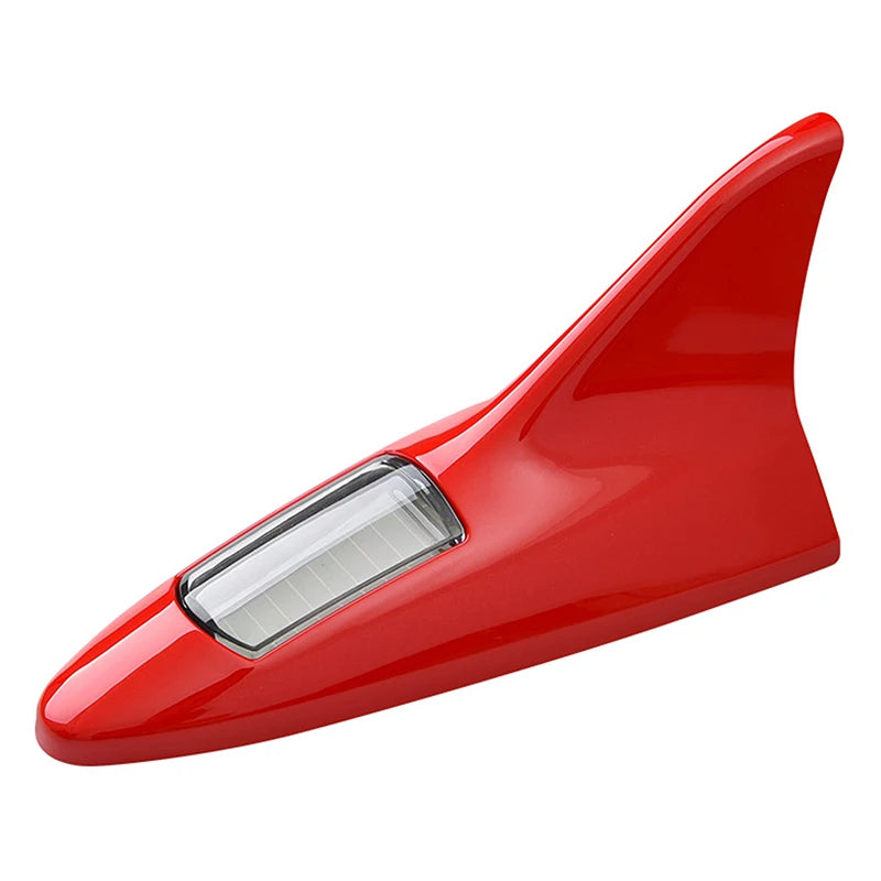 Solar Shark Fin Car Antenna Light