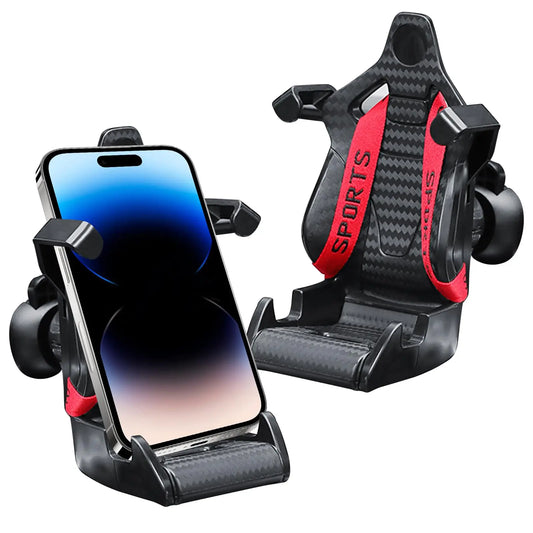 Racing Seat Design Car Phone Holder