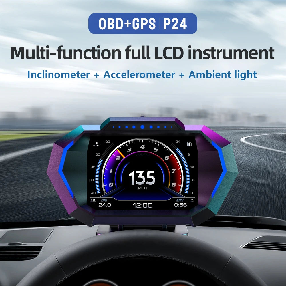 Digital LCD Car Dashboard