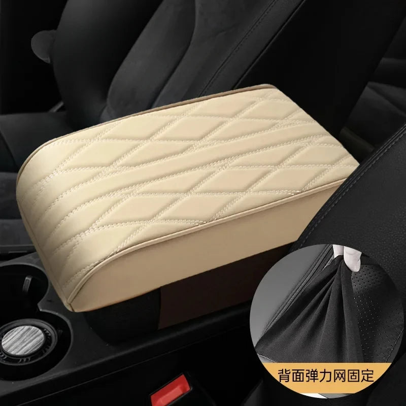 Leather Car Armrest Cushion