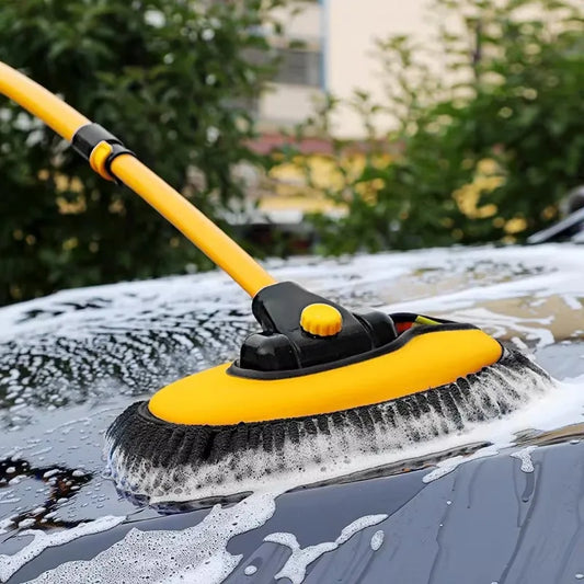 2-in-1 Extendable Car Cleaning Mop & Brush