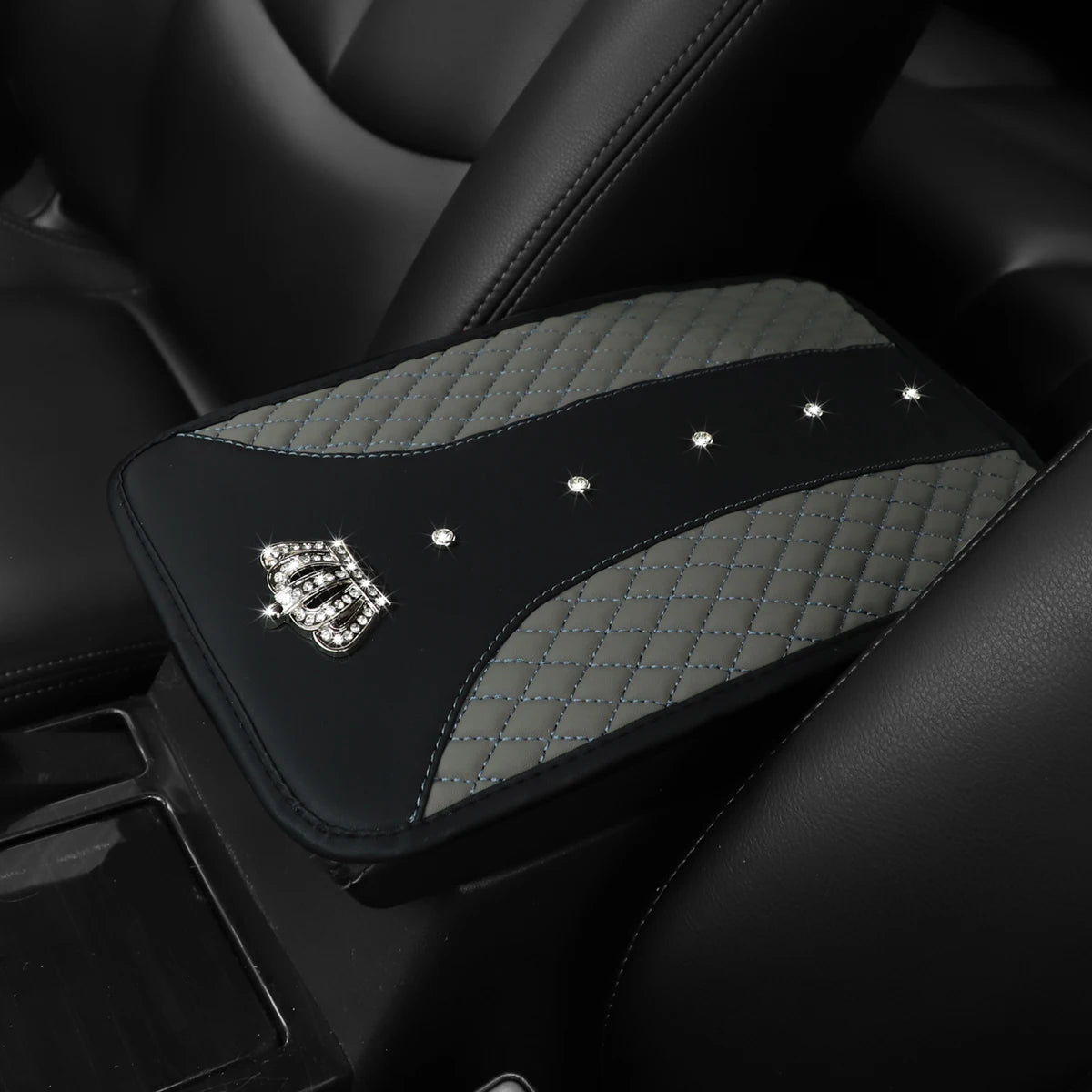 Luxury Diamond Car Armrest Pad